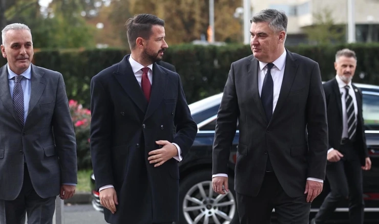 Jakov Milatović i Zoran Milanović