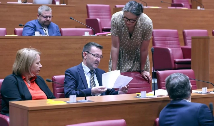 Sa sjednice Hrvatskog sabora 