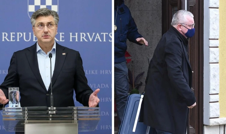 Andrej Plenković i Darko Horvat
