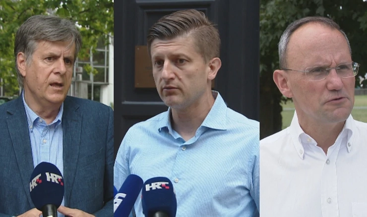 Damir Novotny/ministar Zdravko Marić/Hrvoje Japunčić