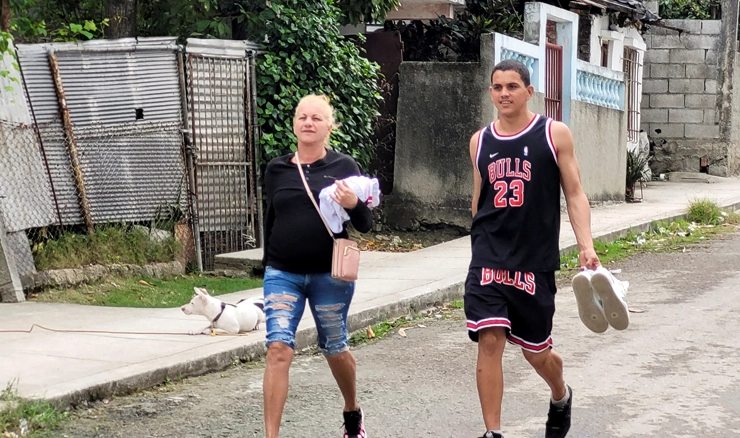 Dariel Cruz Garcia, jedan od puštenih zatvorenika