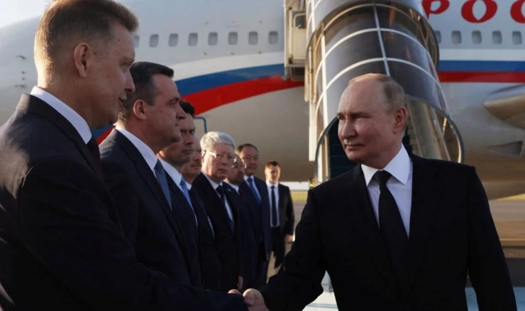 Vladimir Putin u Kazahstanu