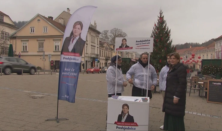 Vidović Krišto sudjelovala u prikupljanju potpisa za svoju kandidaturu u Samoboru 