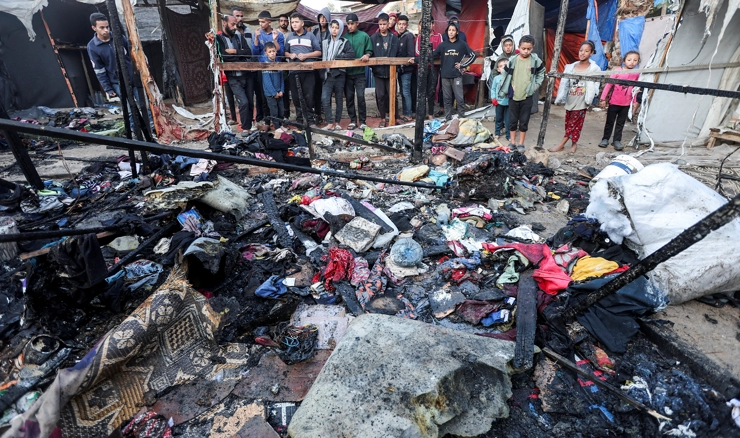 Posljedice napada u područj Gaze 