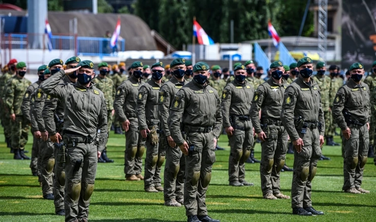 Generalna proba za 30. obljetnicu Hrvatske vojske