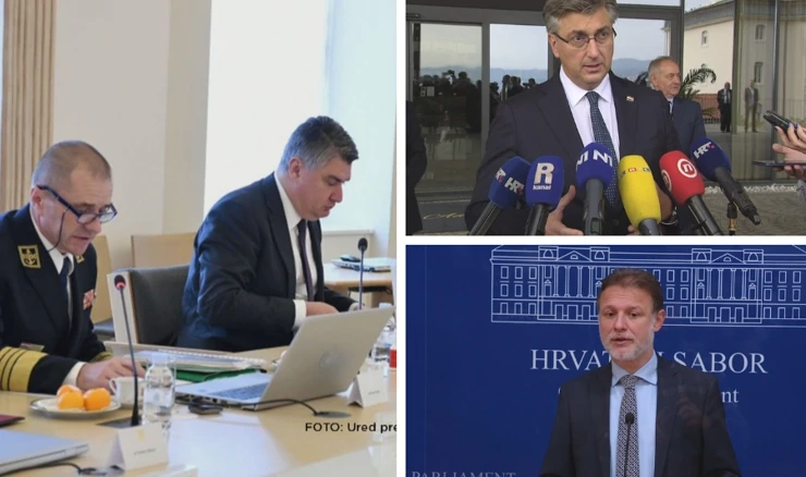 Milanović, Hranj, Plenković i Jandroković