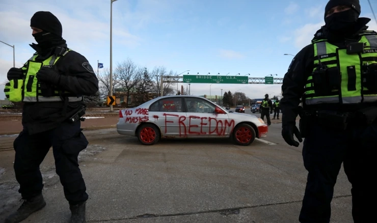 Policija rastjeruje prosvjednike