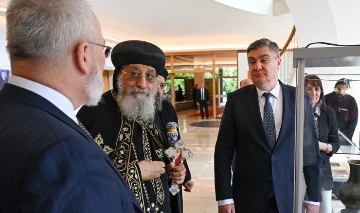 Papa Tawadros II. i Zoran Milanović