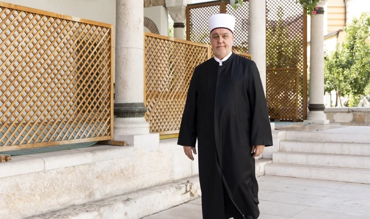 Poglavar Islamske zajednice u Bosni i Hercegovini Husein Kavazović 