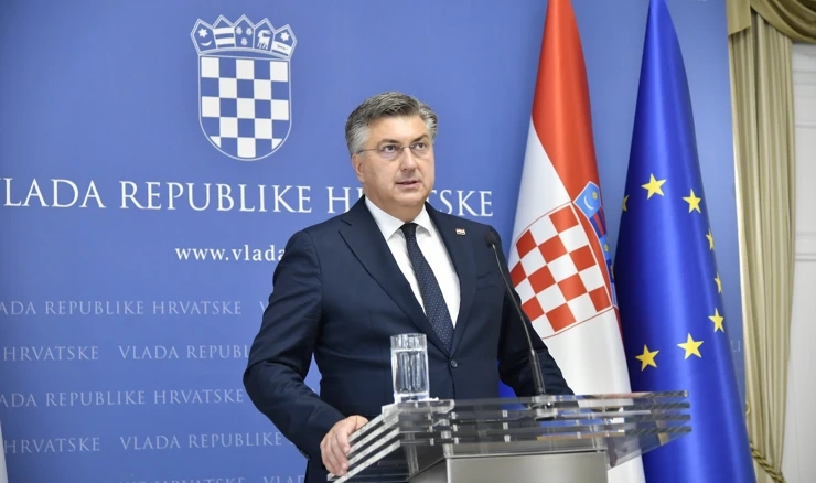Premijer Plenković na konferenciji za medije