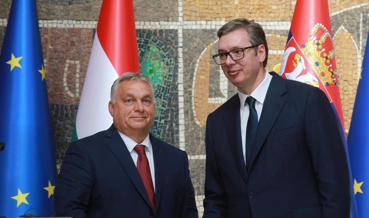 Viktor Orban i Aleksandar Vučić