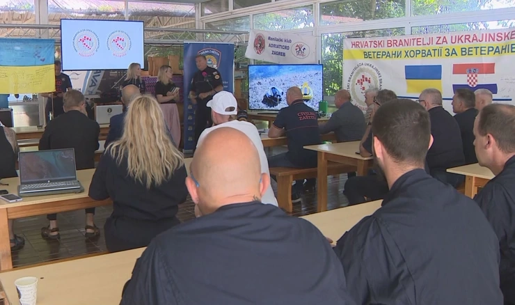 U Savudriji se održava program resocijalizacije ukrajinskih branitelja