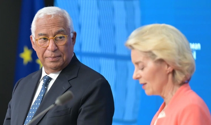 Antonio Costa i Ursula Von der Leyen