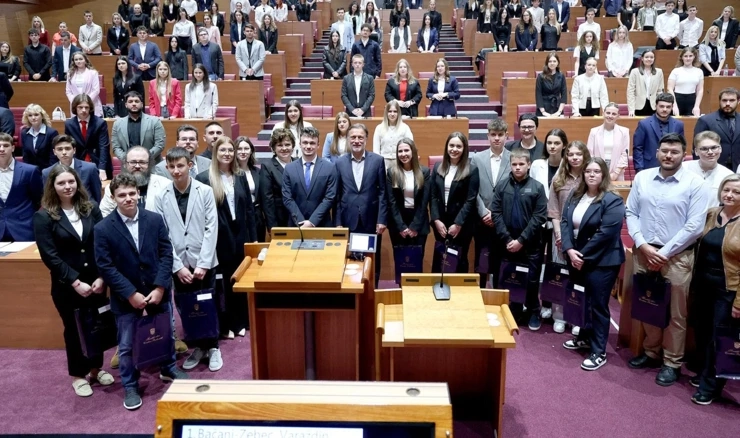 Simulirana sjednica Sabora sa srednjoškolcima