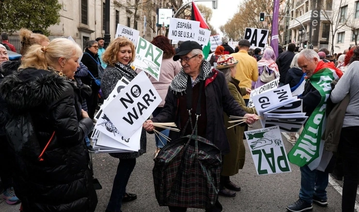 Ilustracija, prosvjed u Madridu