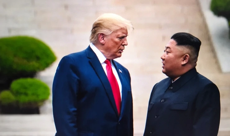 Donald Trump i Kim Jong Un