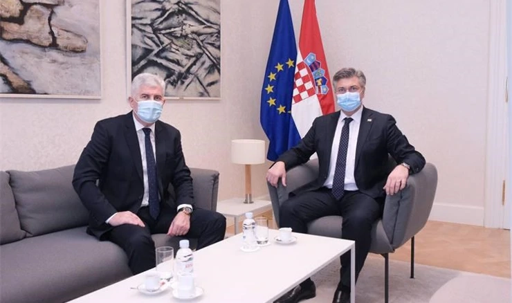 Sastanak Plenkovića i Čovića