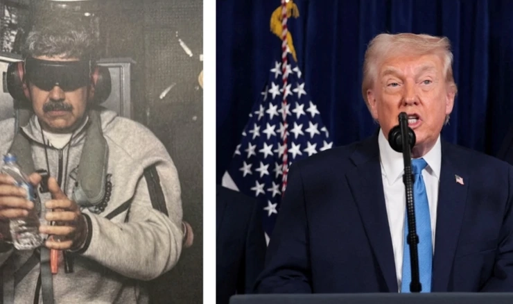 Trump objavio fotografiju uhićenja Madura