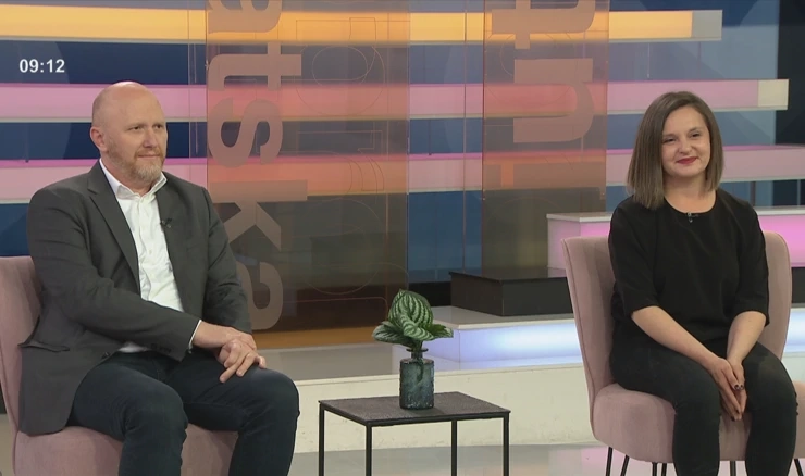 Dunja Jeleč i Renato Petek