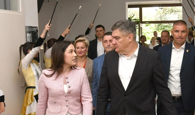 Zoran Milanović i Valentina Čanađija