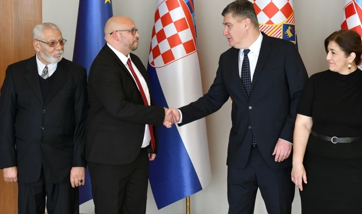 Izaslanstvo Vijeća kod Milanovića