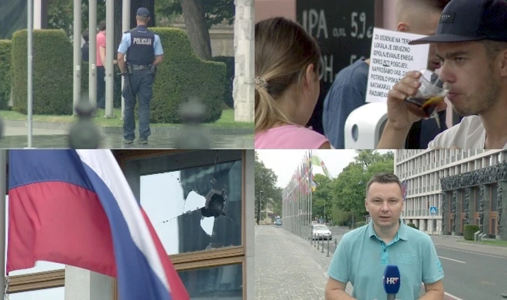 Ljubljana, dan nakon nasilnih prosvjeda