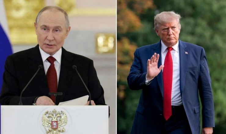 Vladimir Putin i Donald Trump 