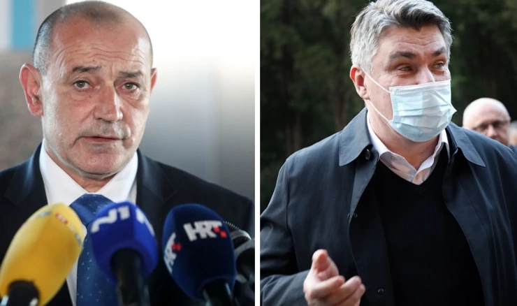 Tomo  Medved i Zoran Milanović
