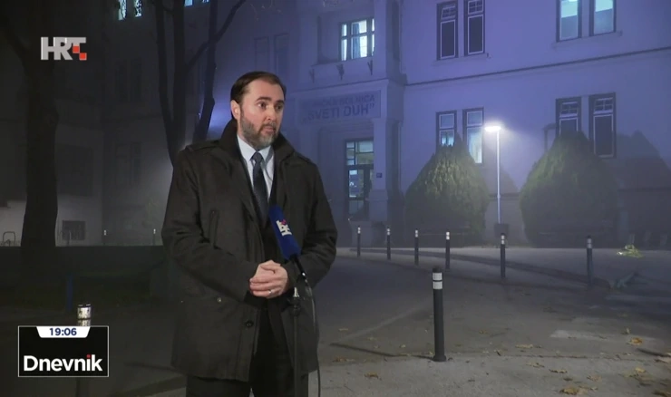 Krešimir Luetić u središnjem Dnevniku HRT-a