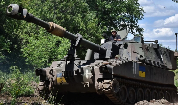 Ukrajinski samohodni top M109 Paladin