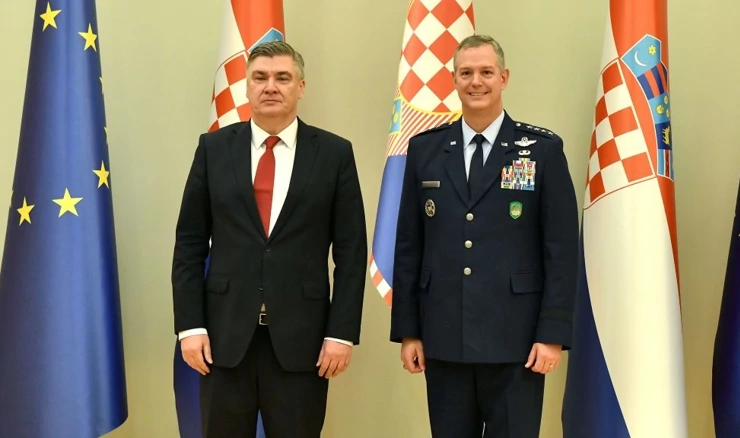 Zoran Milanović i Alexus G. Grynkewich