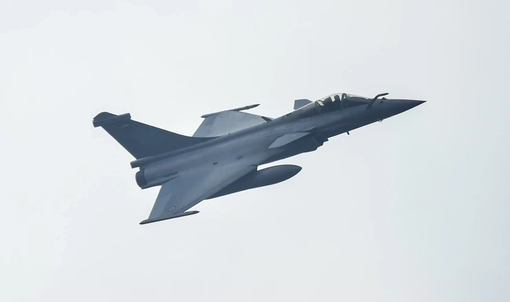 Prelet francuskih aviona Rafale iznad Zagreba