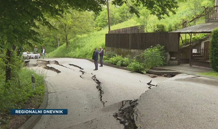 U Krapinsko-zagorskoj županiji najviše problema zadaju klizišta