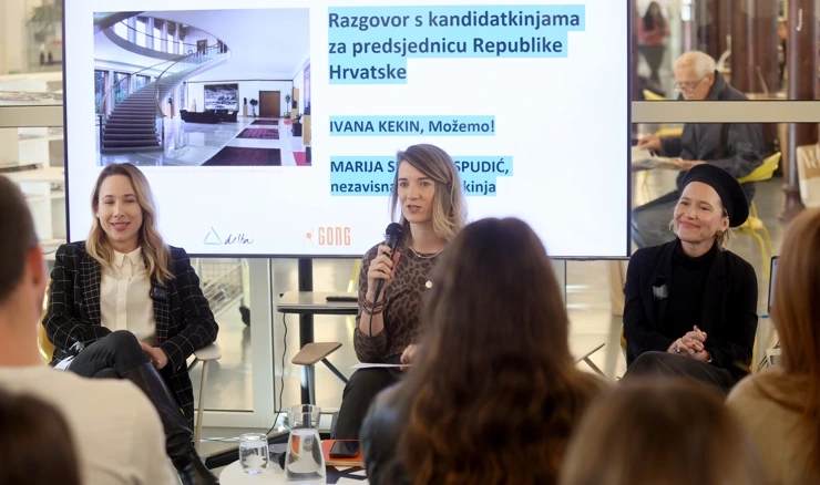Selak Raspudić i Kekin razgovarale s mladima koji prvi put glasaju