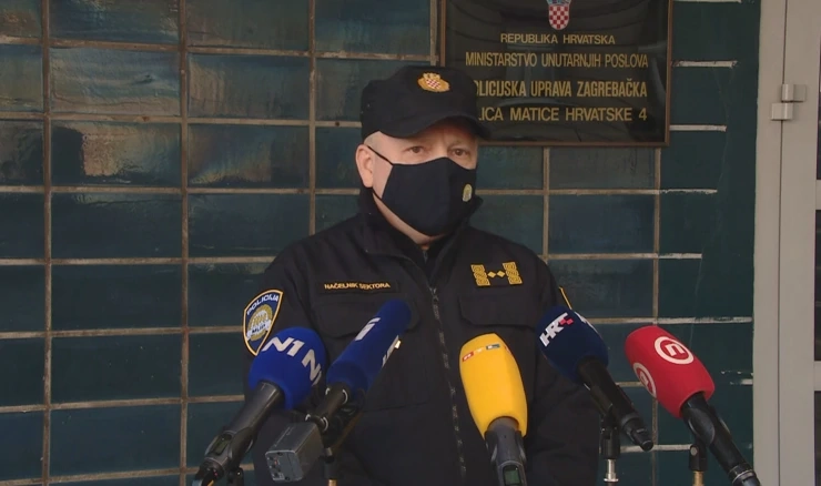 Načelnik Sektora policije Policijske uprave zagrebačke (PUZ) Davor Posilović