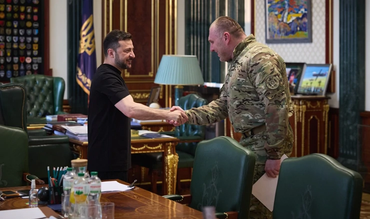 Volodimir Zelenski i Vasil Maliuk