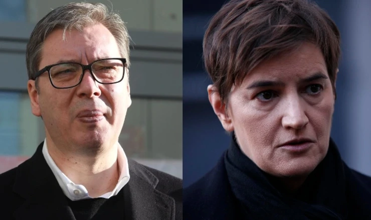 Aleksandar Vučić i Ana Brnabić