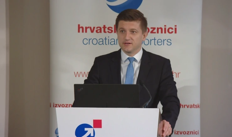 Ministar Zdravko Marić na skupu hrvatskih izvoznika