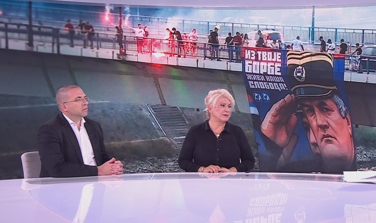 Tomislav Sokol i Vesna Škare Ožbolt u emisji 'Studio 4'