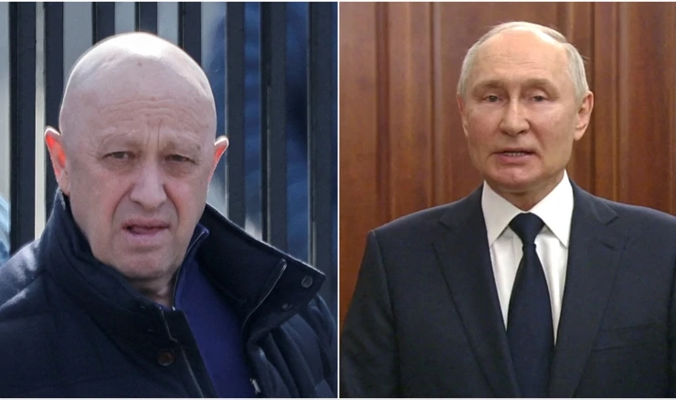 Jevgenij Prigožin, Vladimir Putin