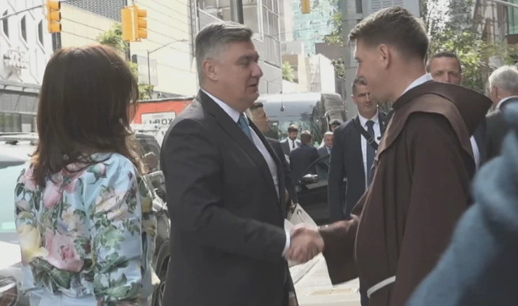 Milanović u SAD-u posjetio hrvatske zajednice prije važnih govora na UN-u