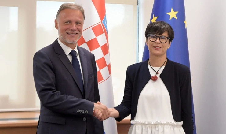 Susret Gordana Jandrokovića i Marte Kos