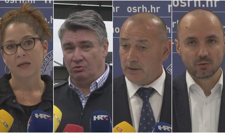 Tena Šimonović Einwalter, Zoran Milanović, Tomo Medved i Boris Milošević