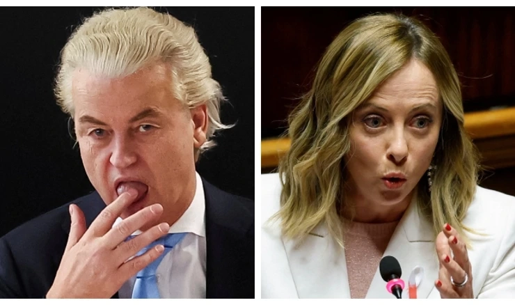 Wilders i Meloni 