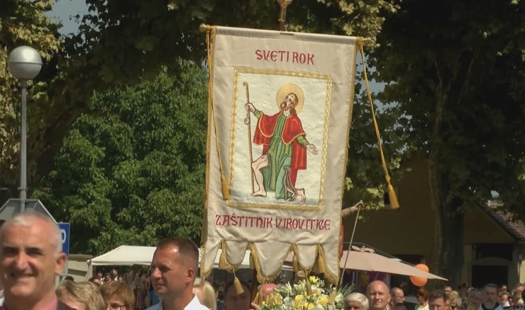 Virovitičani slave blagdan sv. Roka