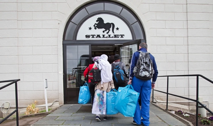 Prihvatilište za azilante u Atvidabergu u Švedskoj