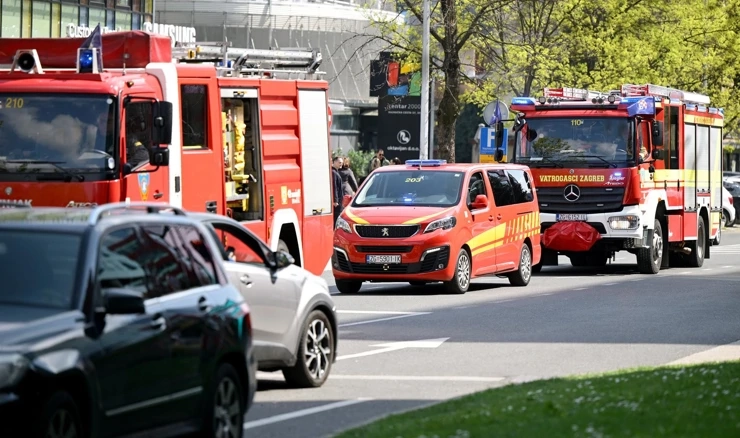 Požar u zagrebačkom Green Goldu