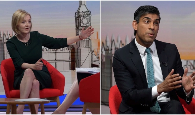 Liz Truss i Rishi Sunak