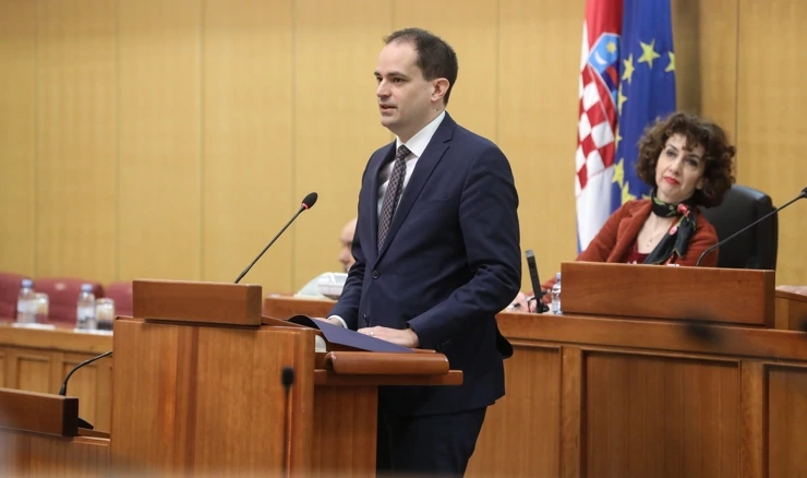 Ministar Ivan Malenica u Saboru