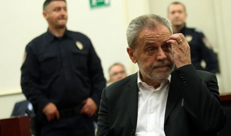 Milan Bandić u sudnici